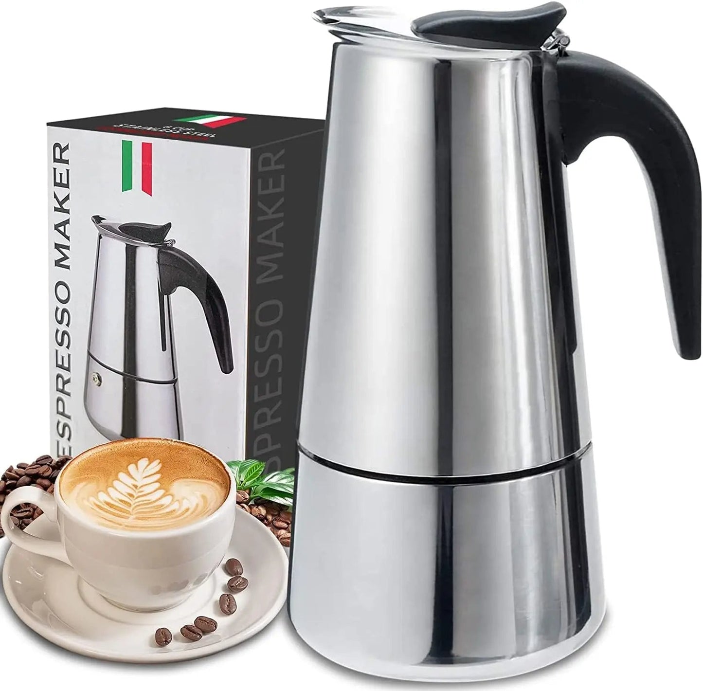 Cafetera Italiana Inox 12 Tazas